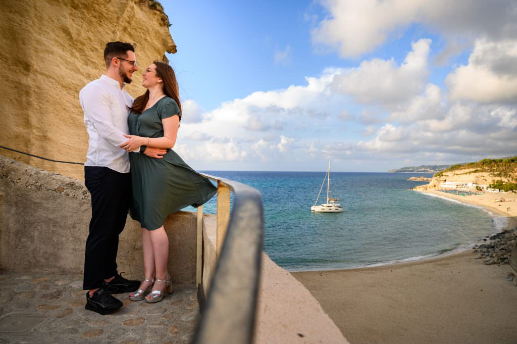 Überraschender Heiratsantrag in Tropea