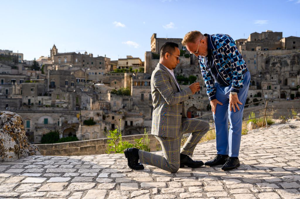 engagement in matera