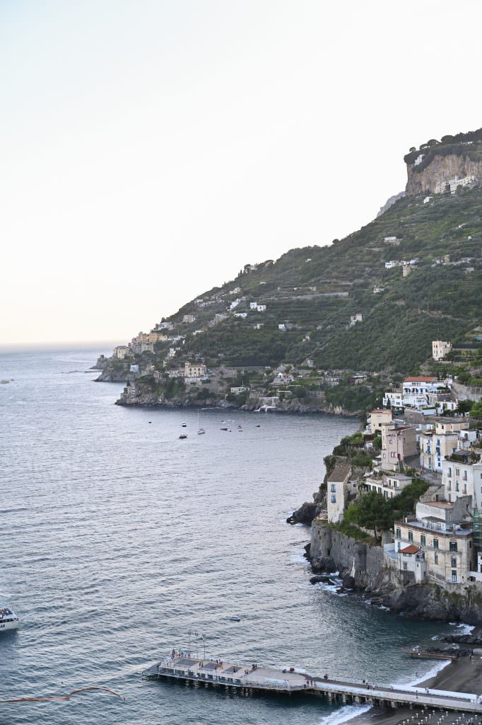 amalfi coast view minori