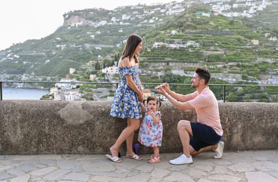 surprise wedding proposal minori
