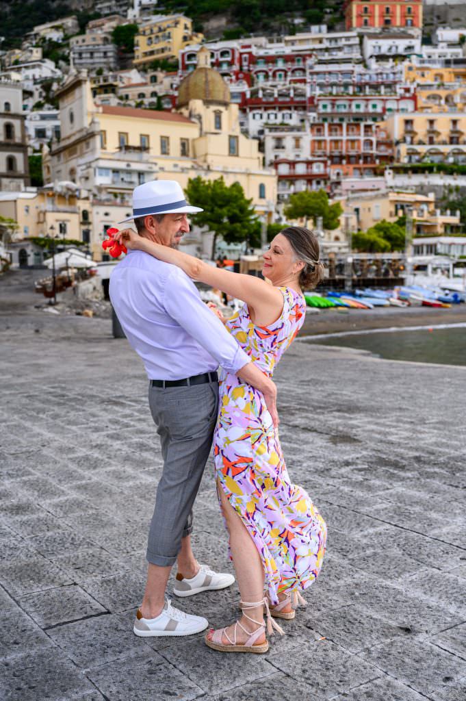 elope in positano