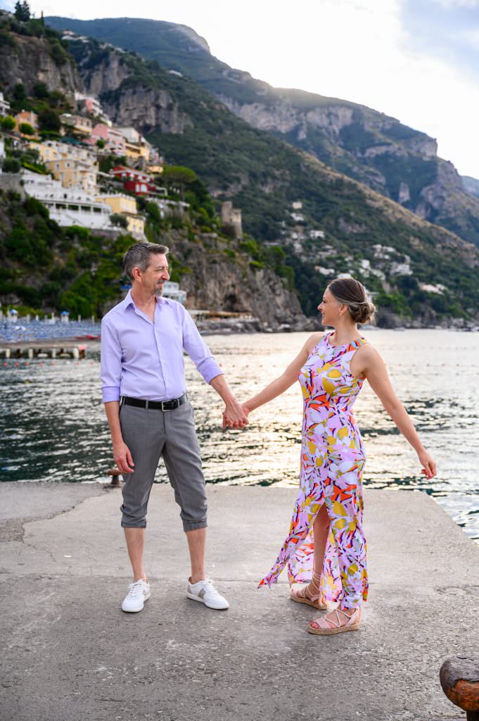 elope in positano