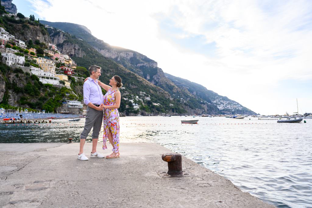 elope in positano