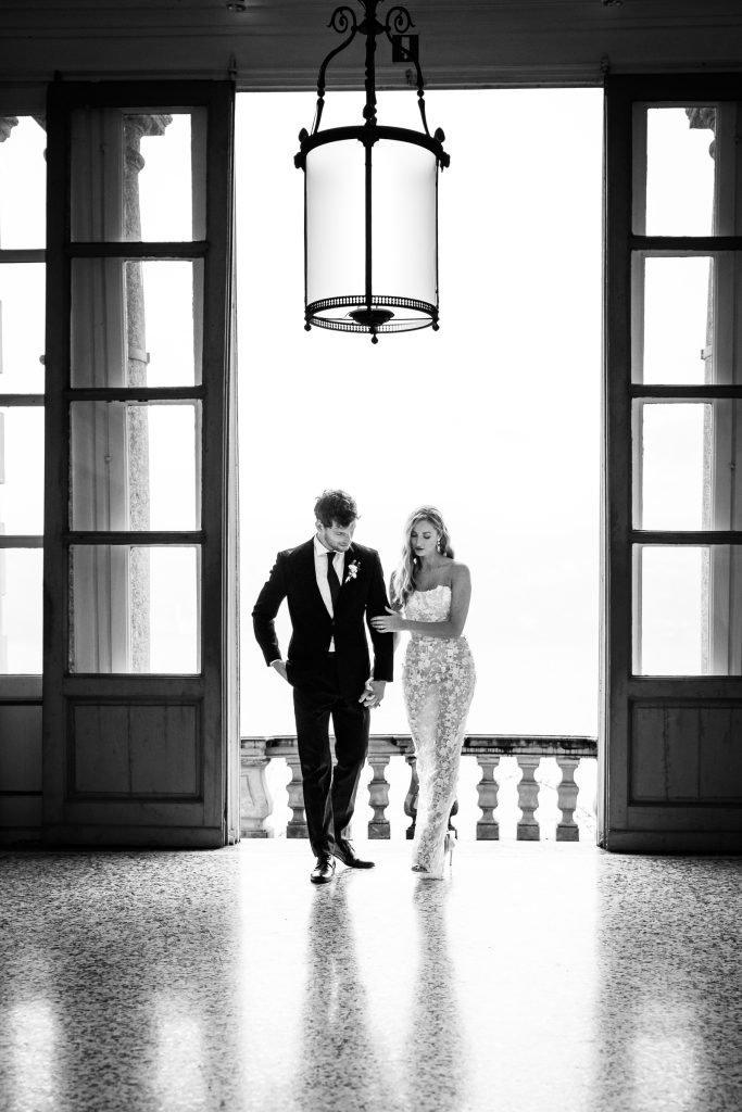 lake como inconic wedding
