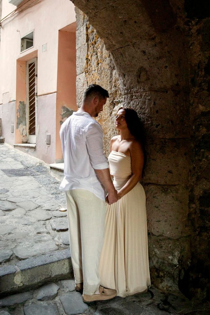 engagement session in sorrento