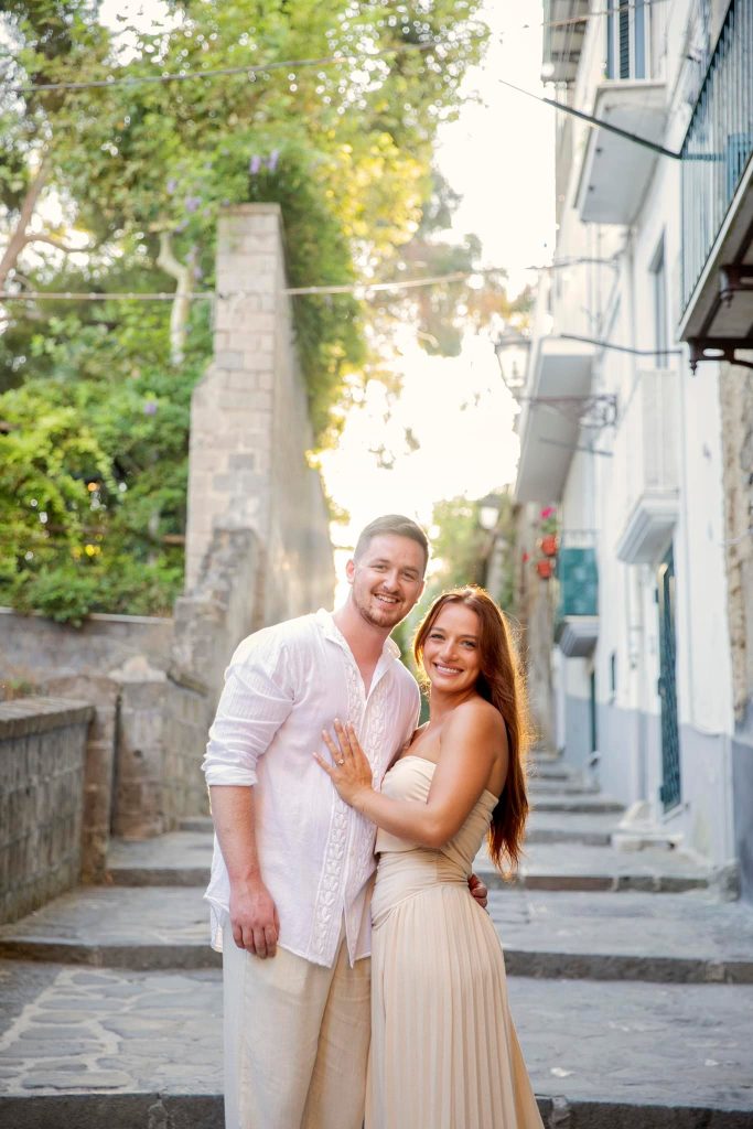 sunrise couples pictures in sorrento