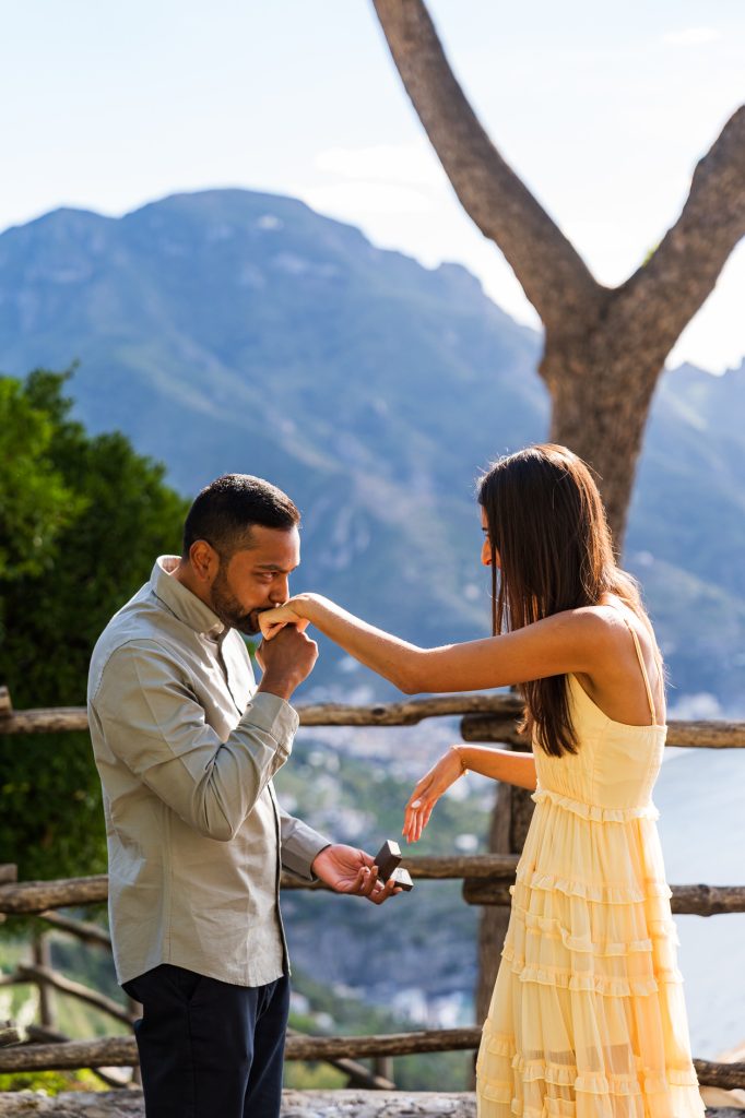 villa rufolo suprprise proposal