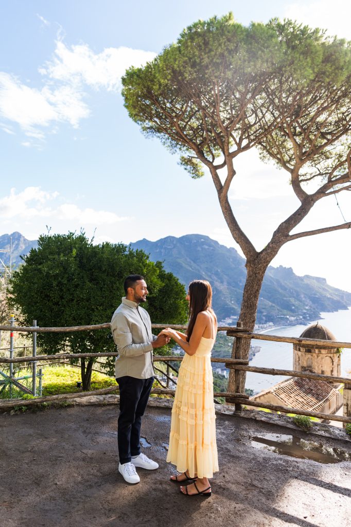 villa rufolo suprprise proposal