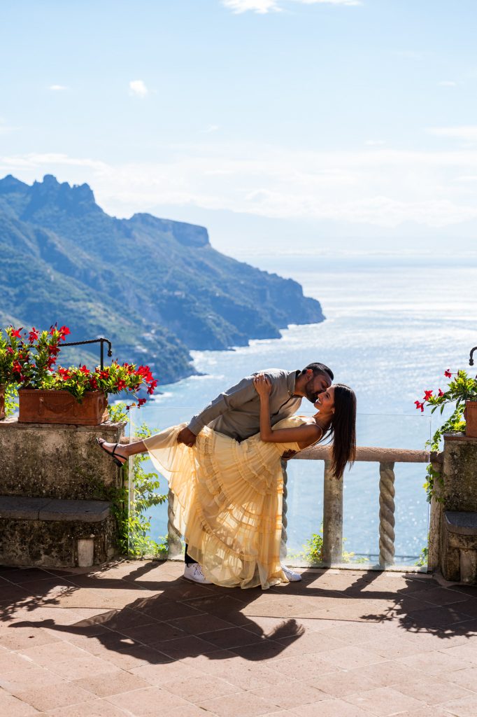 villa rufolo suprprise proposal