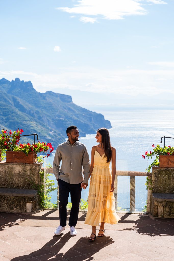 villa rufolo suprprise proposal