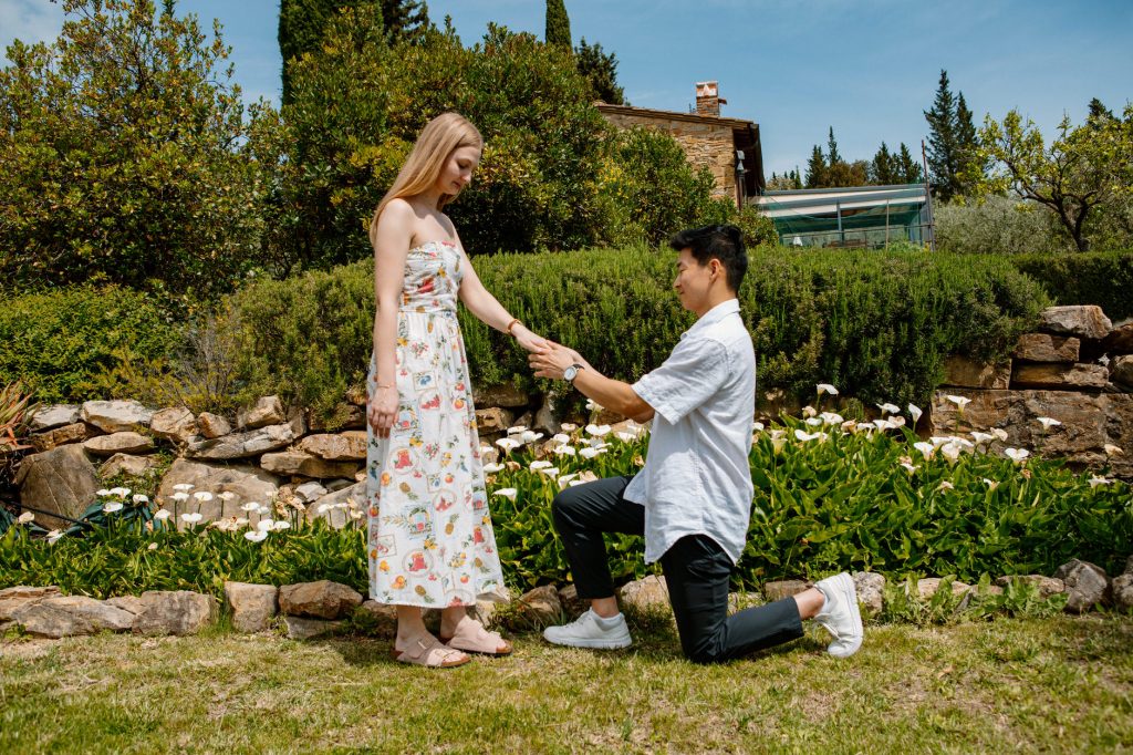 Surprise Proposal in Tuscany