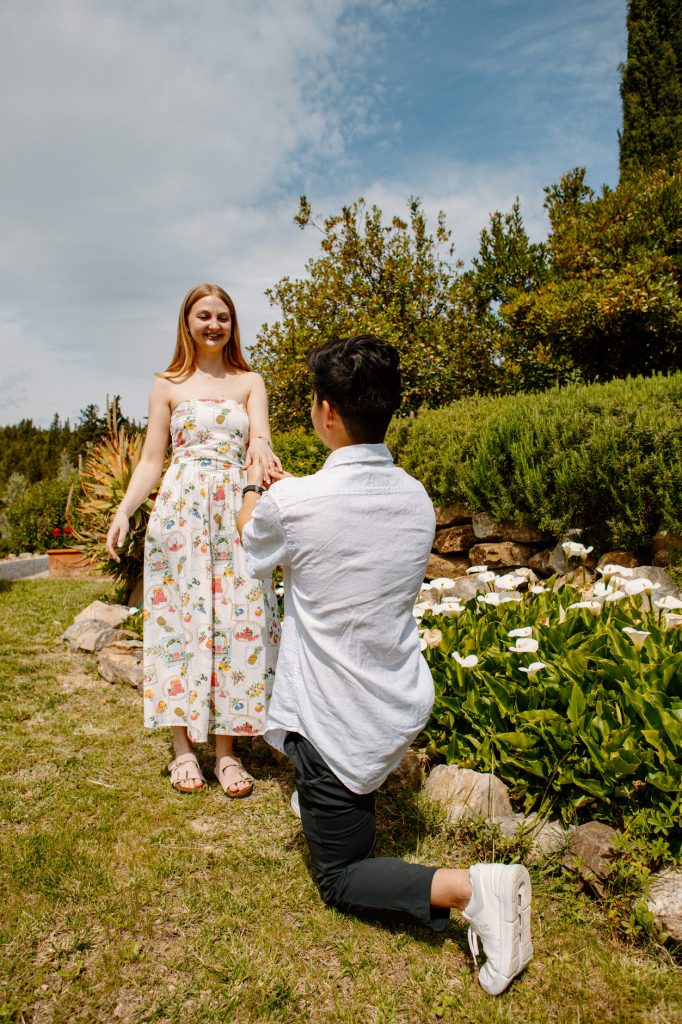 Surprise Proposal in Greve in Chianti