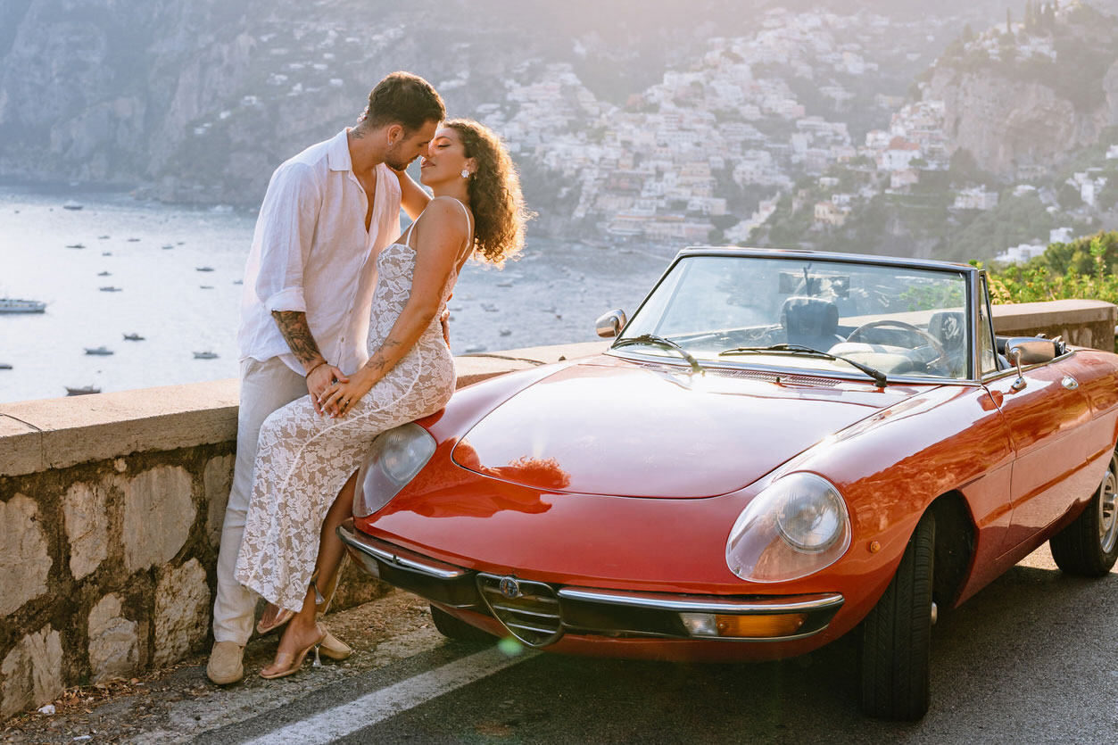 Positano Vintage Car