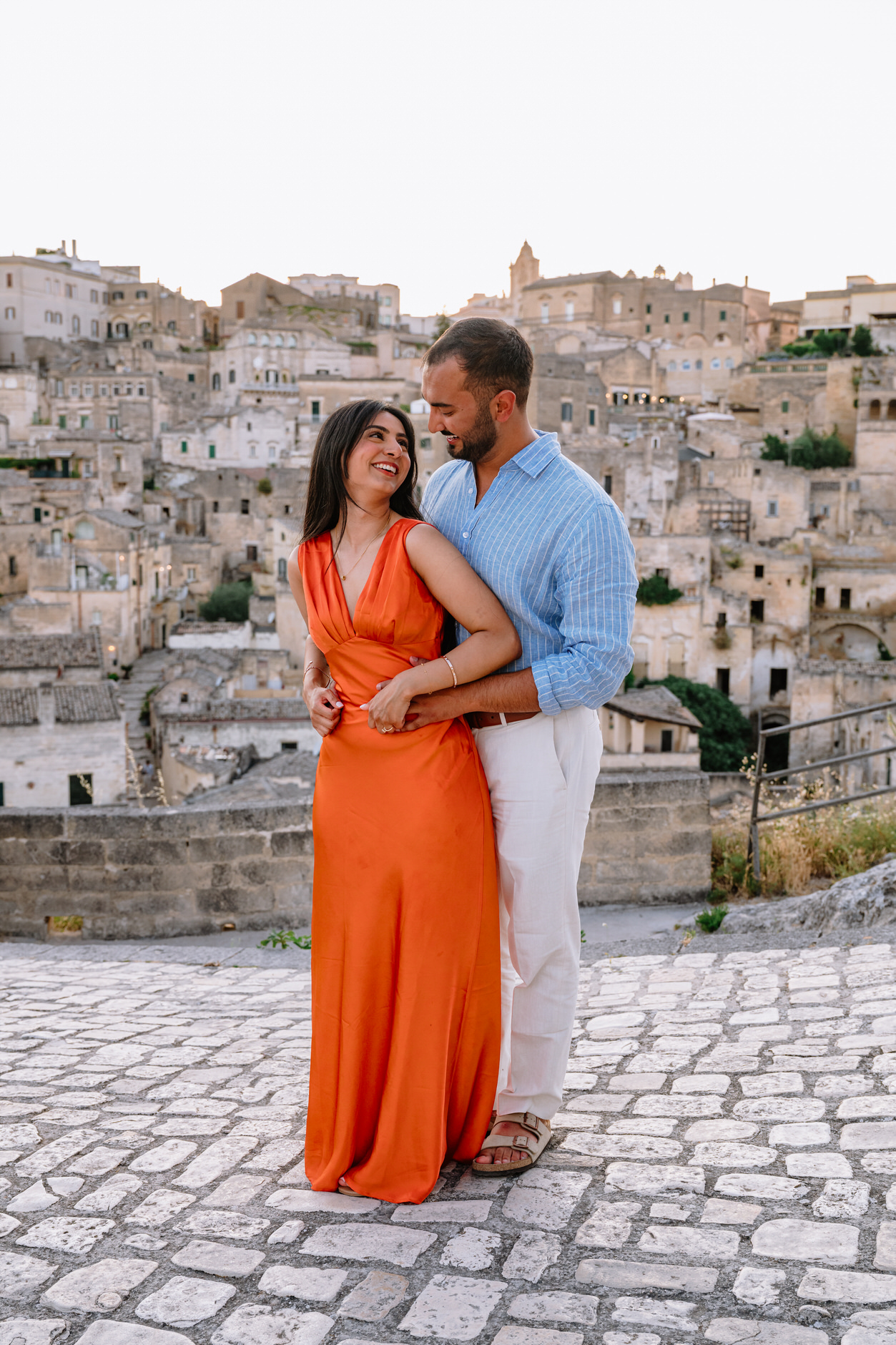 engagement photo in matera